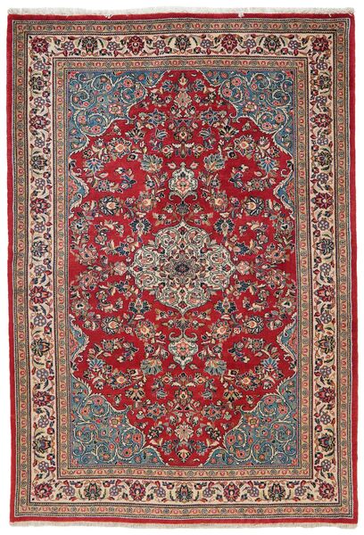  143X215 Sarouk Covor Maro/Dark Red Persia/Iran
