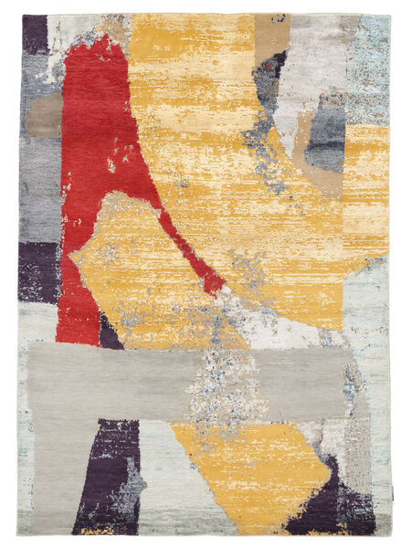 172X241 Contemporary Designs Rug Modern Orange/Yellow (Wool, India) Carpetvista