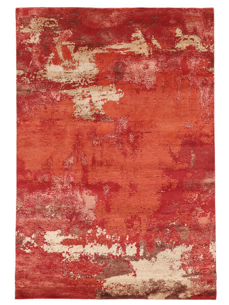  Contemporary Designs Rug 168X246 Dark Red/Red Carpetvista