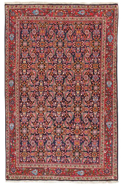 130X205 Sarouk Rug Oriental Dark Red/Black (Wool, Persia/Iran)