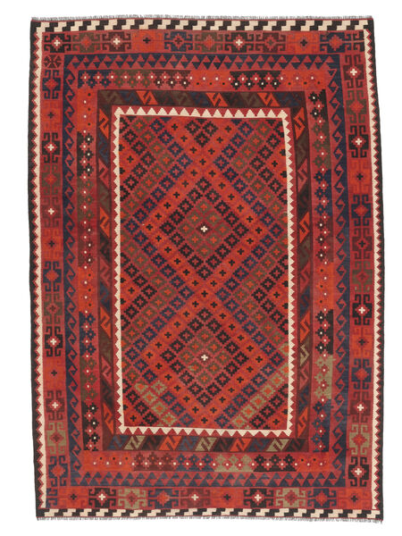  Kilim Maimane Rug 172X242 Wool Dark Red/Black Carpetvista