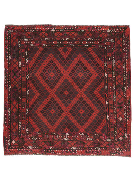  Oriental Kilim Maimane Rug 269X274 Square Black/Dark Red Large Wool, Afghanistan Carpetvista