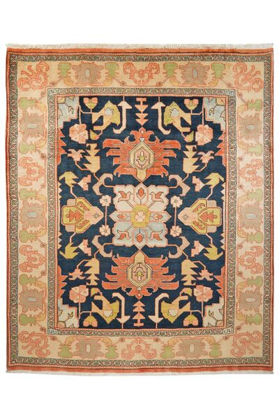 Heriz Rug Rug 205X249 Brown/Orange Wool, Persia/Iran