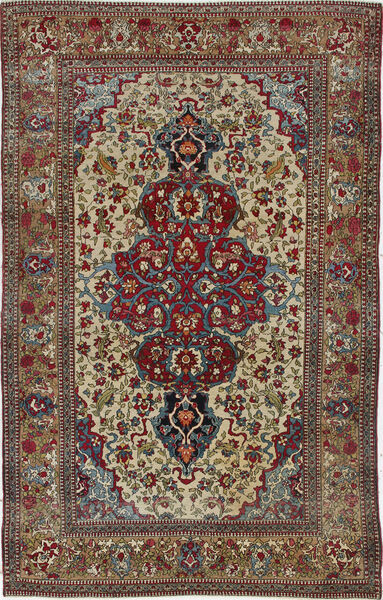  Oriental Isfahan Antique Rug 140X216 Wool, Persia/Iran