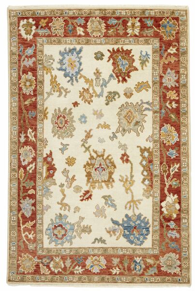  300X400 Large Oushak Indo Rug Wool