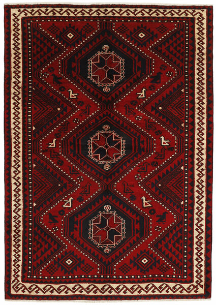  Lori Rug 176X256 Persian Wool Black/Dark Red