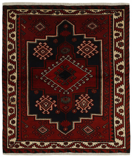  Persian Lori Rug 157X184 Black/Brown