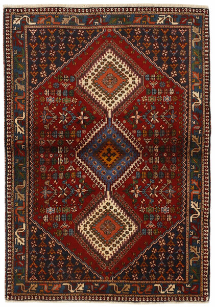  104X149 Medallion Small Yalameh Rug Wool