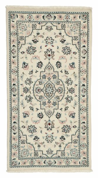  Persian Nain 9La Rug 72X140 Yellow/Green (Wool, Persia/Iran)