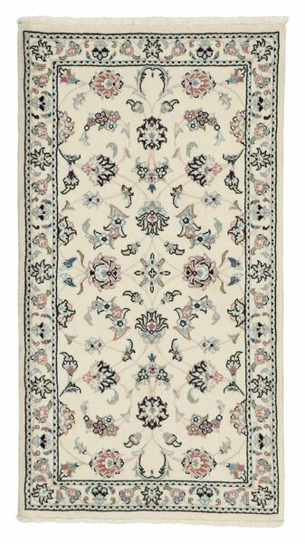  Persian Nain 9La Rug 75X138 Yellow/Grey (Wool, Persia/Iran)