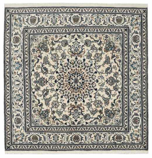  195X195 Medallion Nain Rug Wool