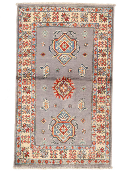 Kazak Fine Rug 85X145 Brown/Beige Wool, Afghanistan Carpetvista