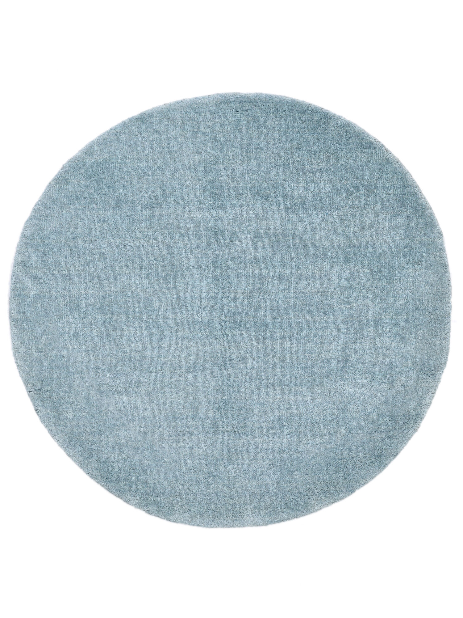 
    Handloom - Light blue - Ø 200 cm
  