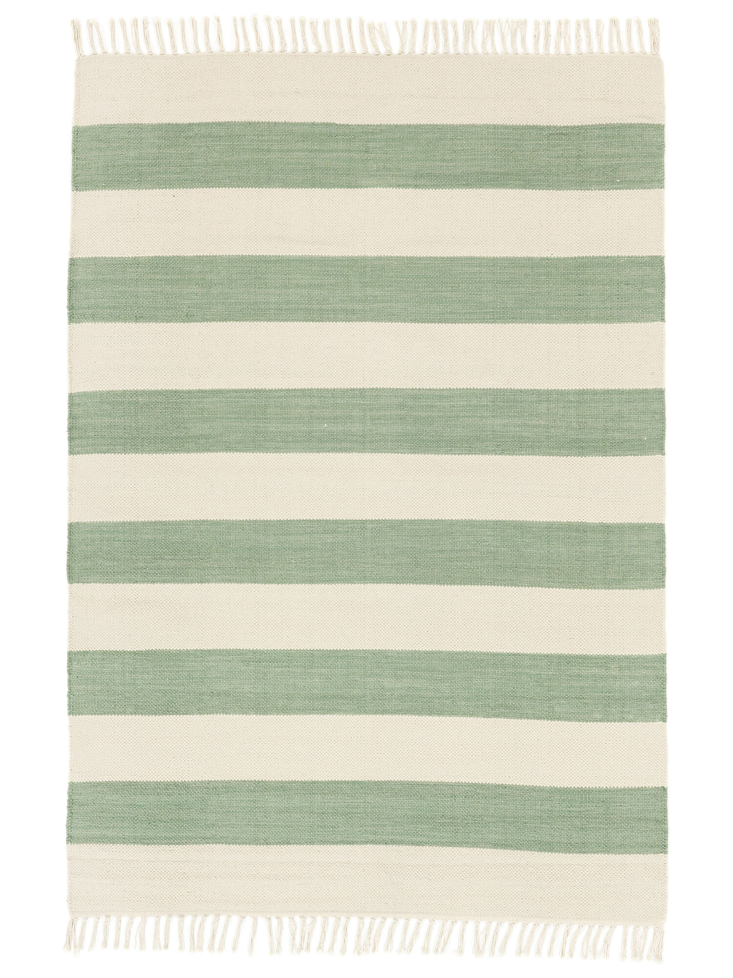 
    Cotton stripe - Mint green - 140 x 200 cm
  