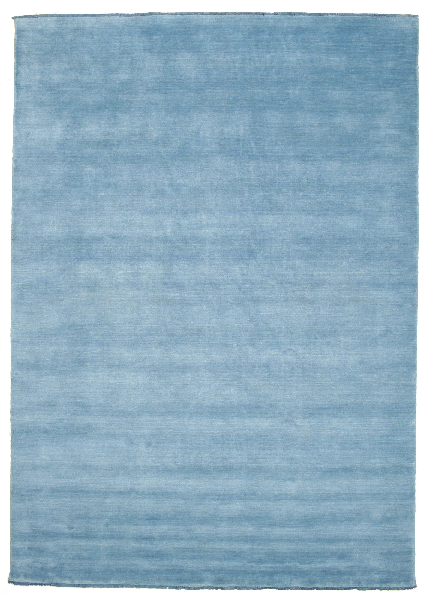 
    Handloom fringes - Light blue - 250 x 350 cm
  