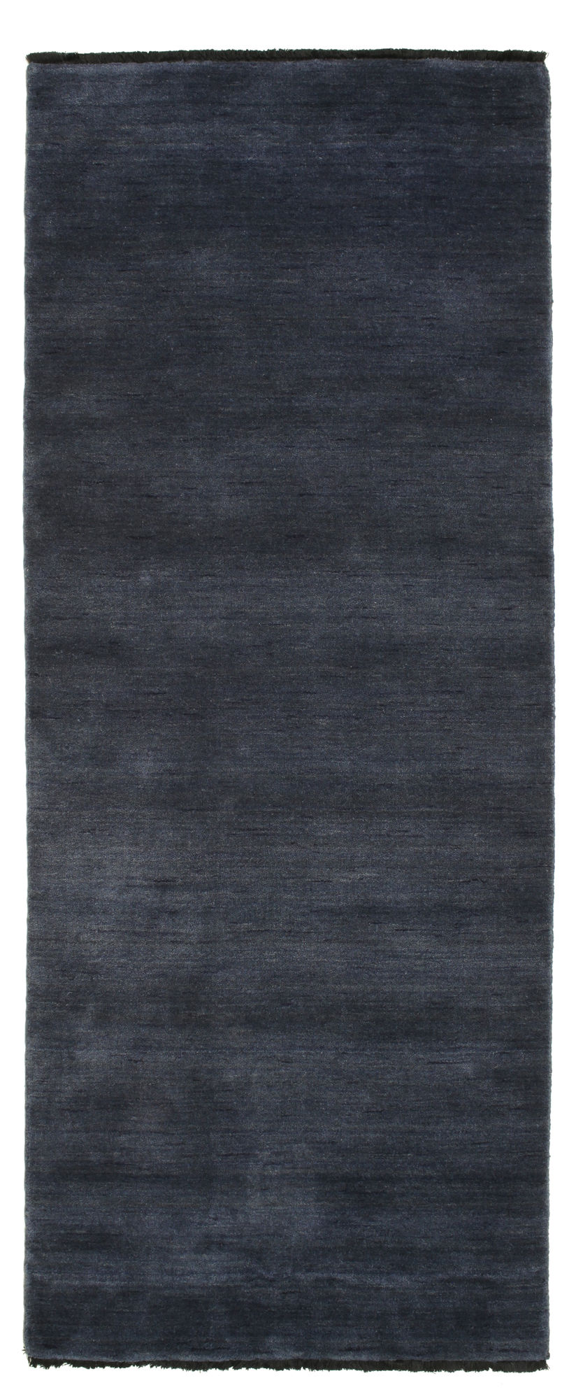 Handloom fringes Matta - Mörkblå 80x200
