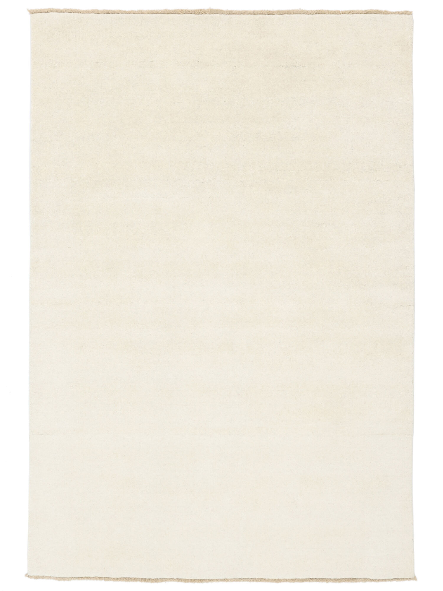 
    Handloom fringes - Ivory white - 250 x 350 cm
  