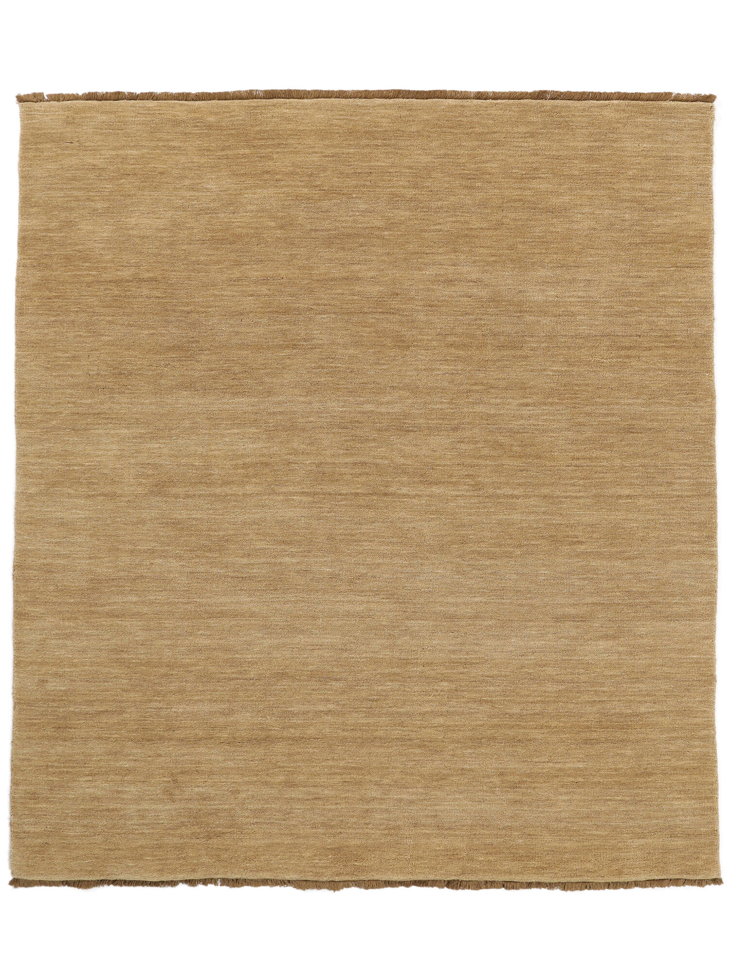 Handloom fringes Matta - Beige 200x250