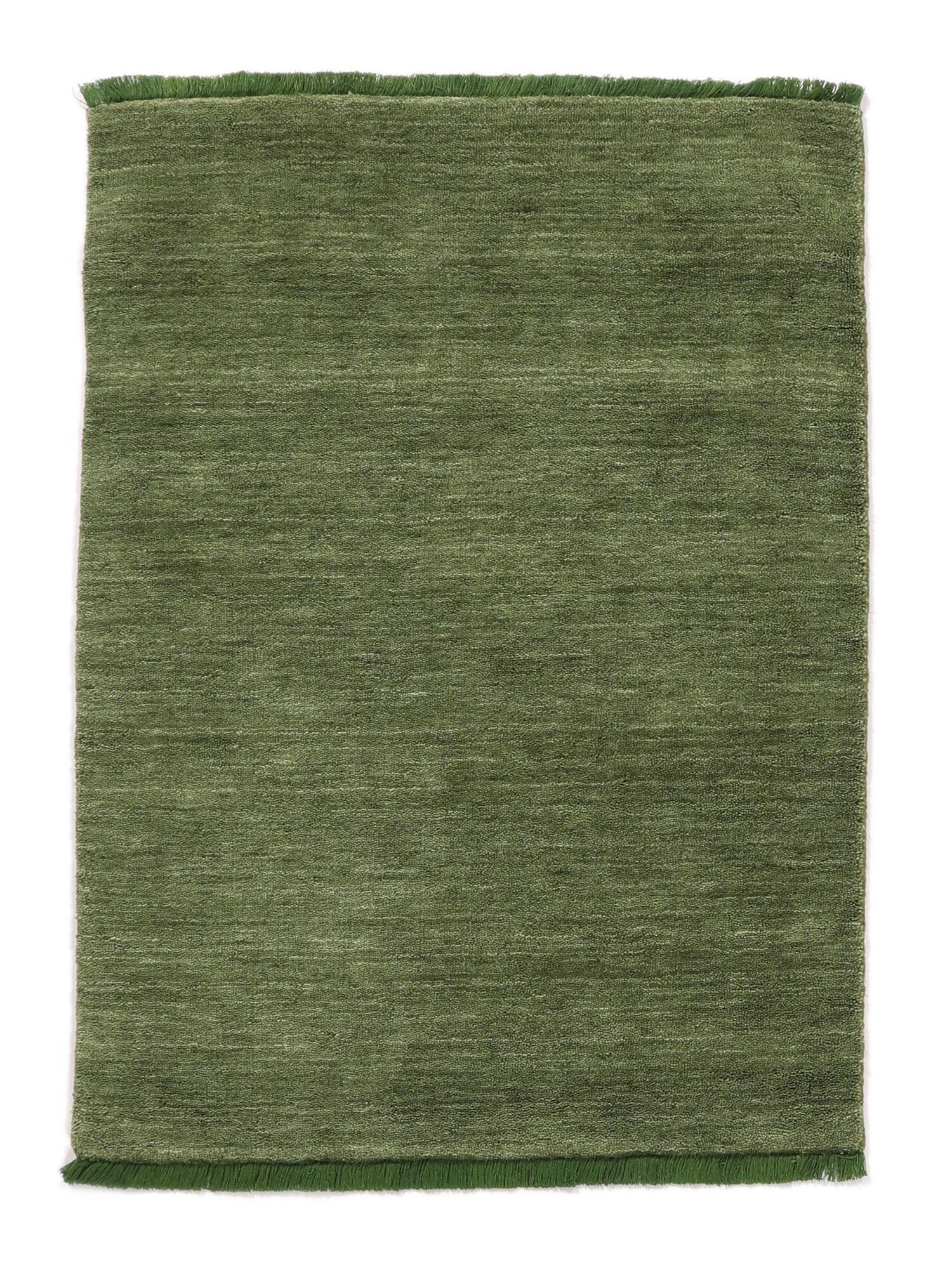 
    Handloom fringes - Green - 100 x 160 cm
  