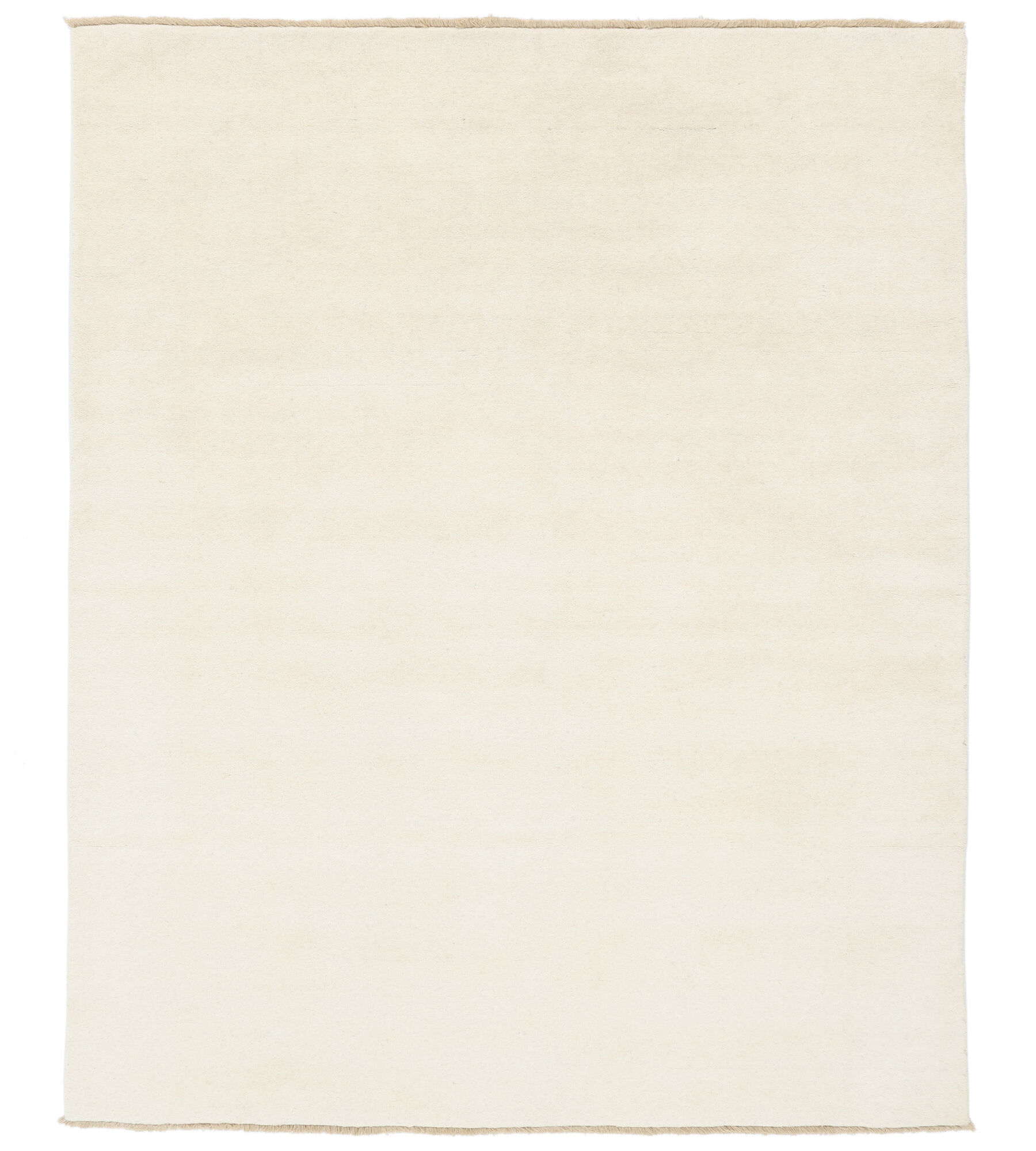 
    Handloom fringes - Ivory white - 250 x 300 cm
  