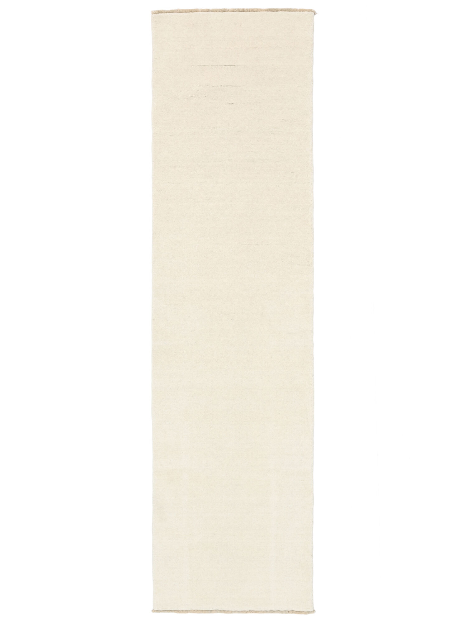 
    Handloom fringes - Ivory white - 80 x 300 cm
  