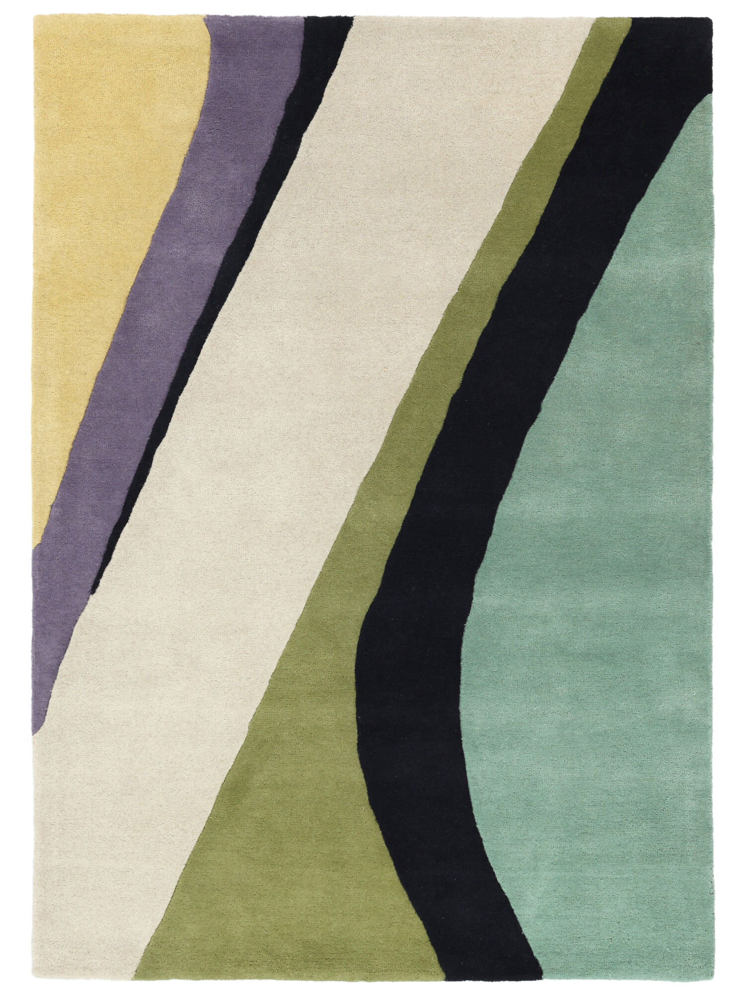 Dynamic Handtufted Matta - Flerf&auml;rgad 160x230