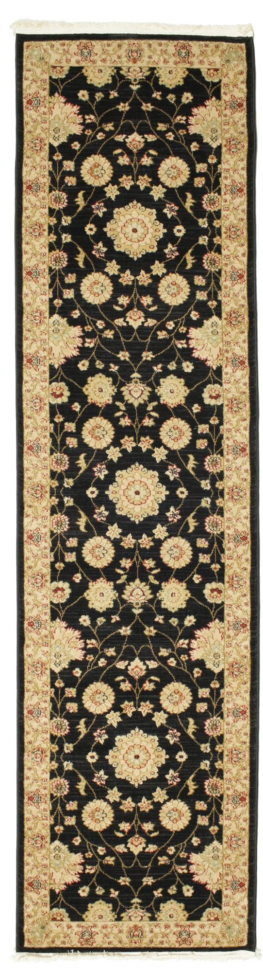 Farahan Ziegler Matta - Svart 80x300