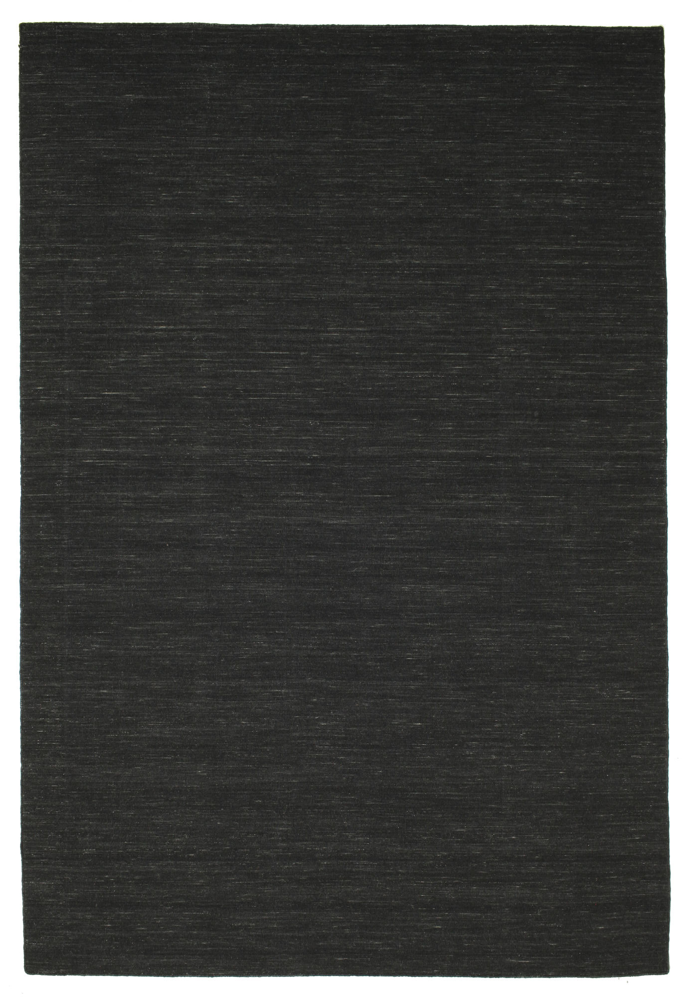 Kelim loom Teppich – Schwarz 200×300