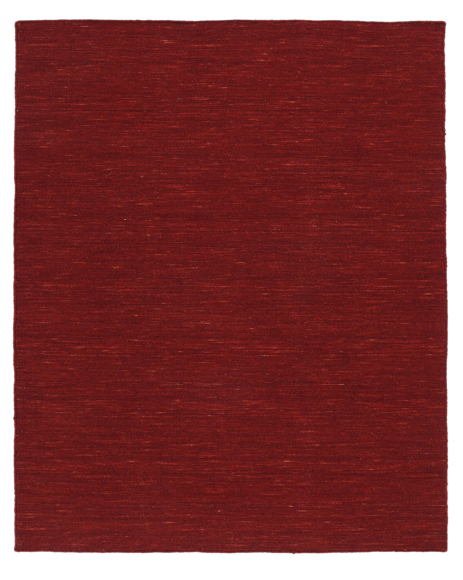 Kelim loom Teppich – Dunkelrot 200×250