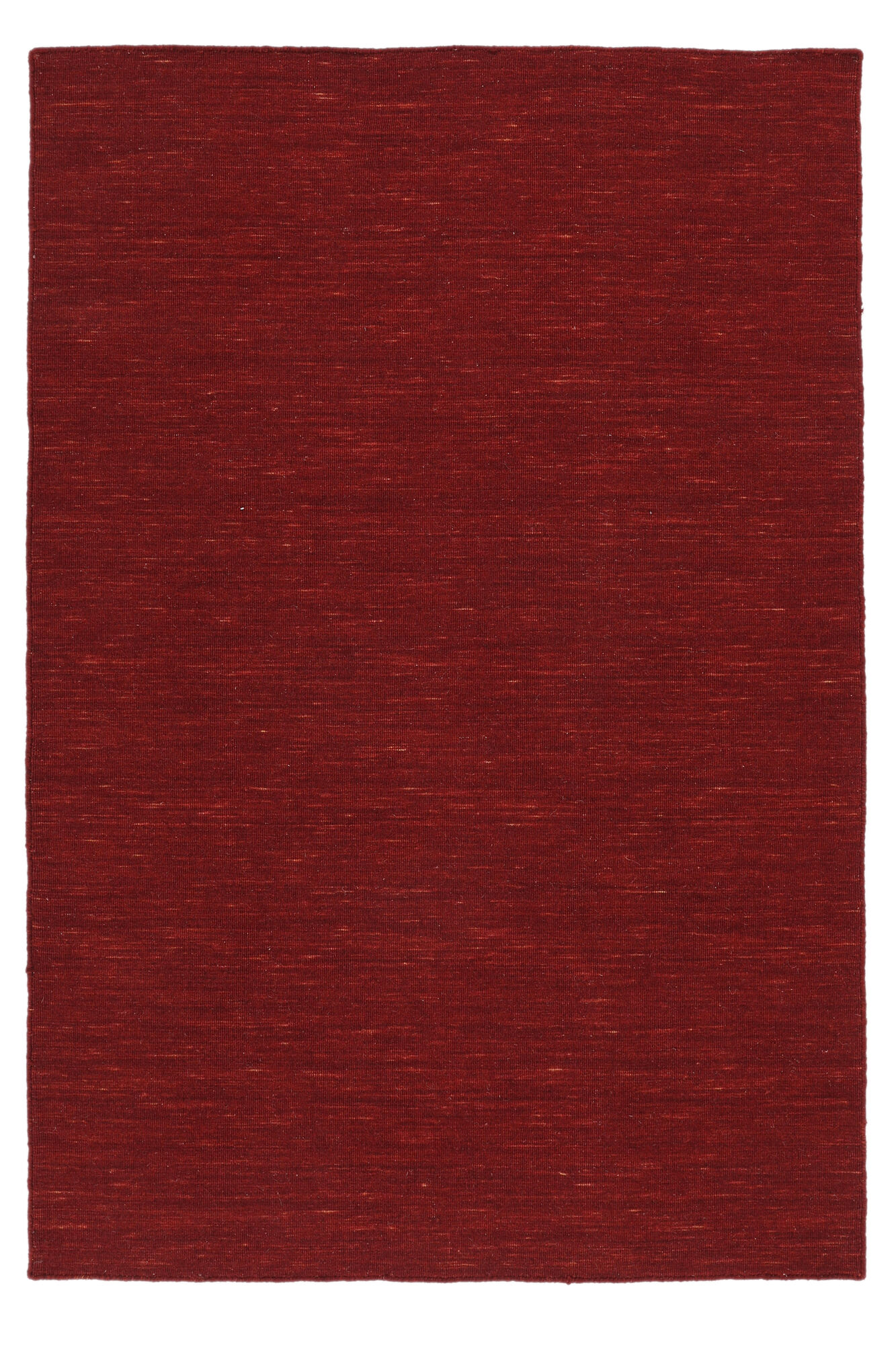 Kelim loom Teppich – Dunkelrot 200×300