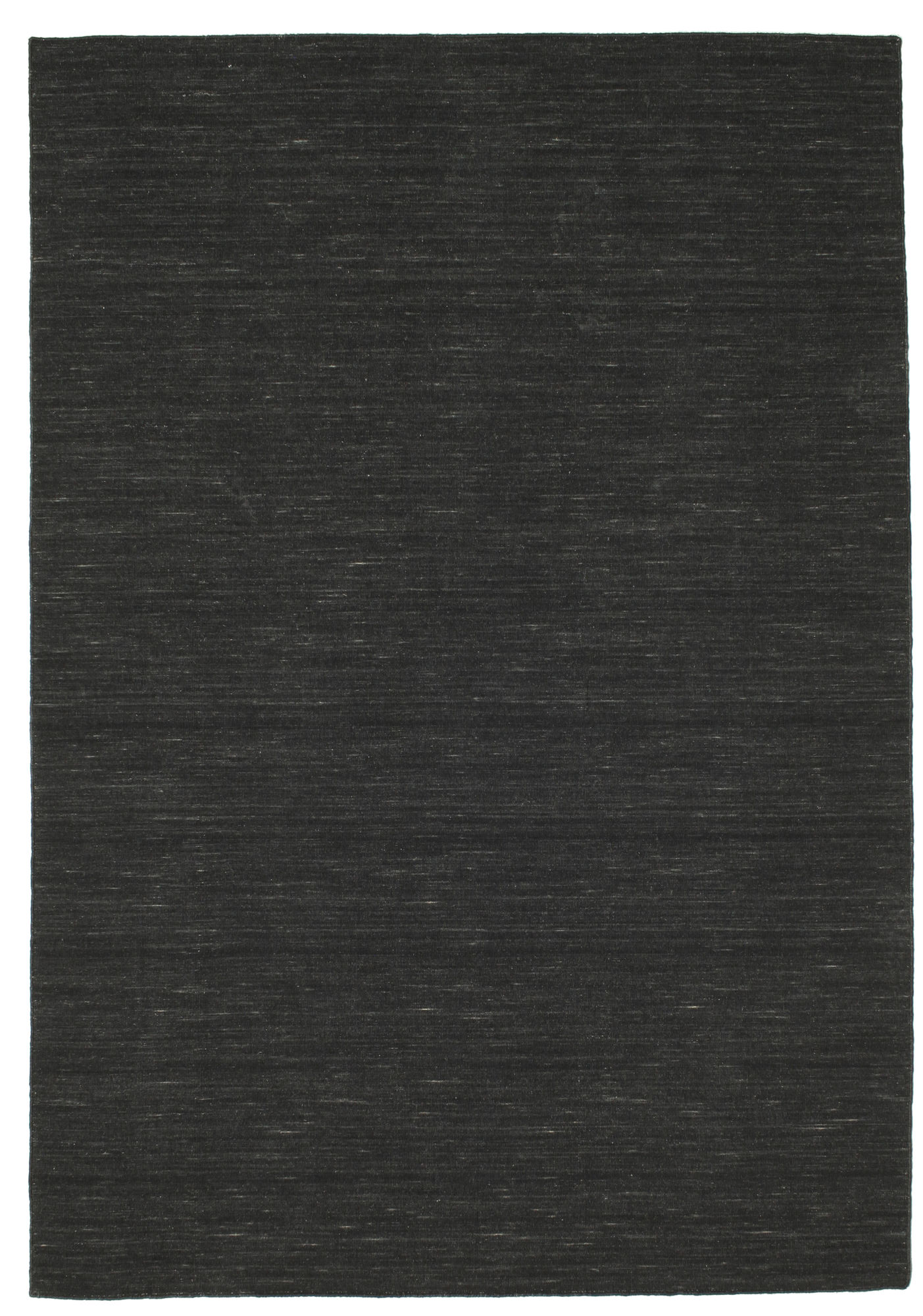 Kelim loom Teppich – Schwarz 160×230