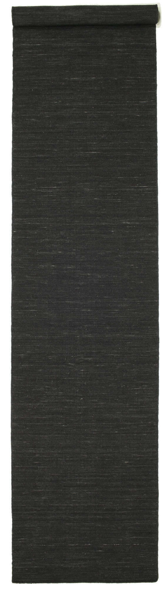 Kelim loom Teppich – Schwarz 80×400