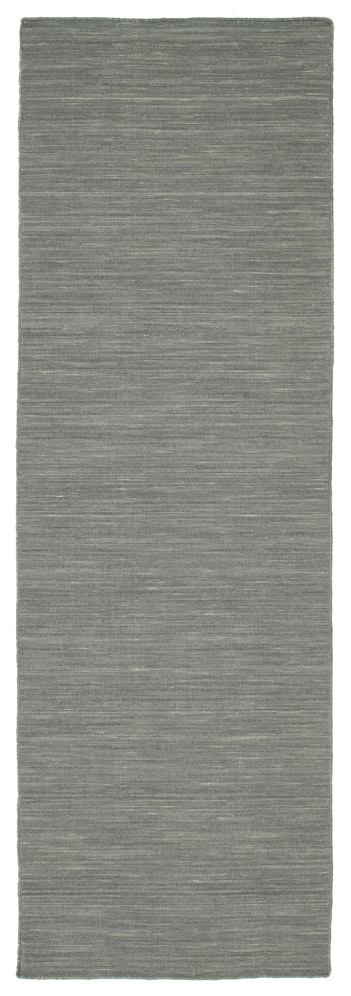 Kelim loom Teppich – Dunkelgrau 80×250
