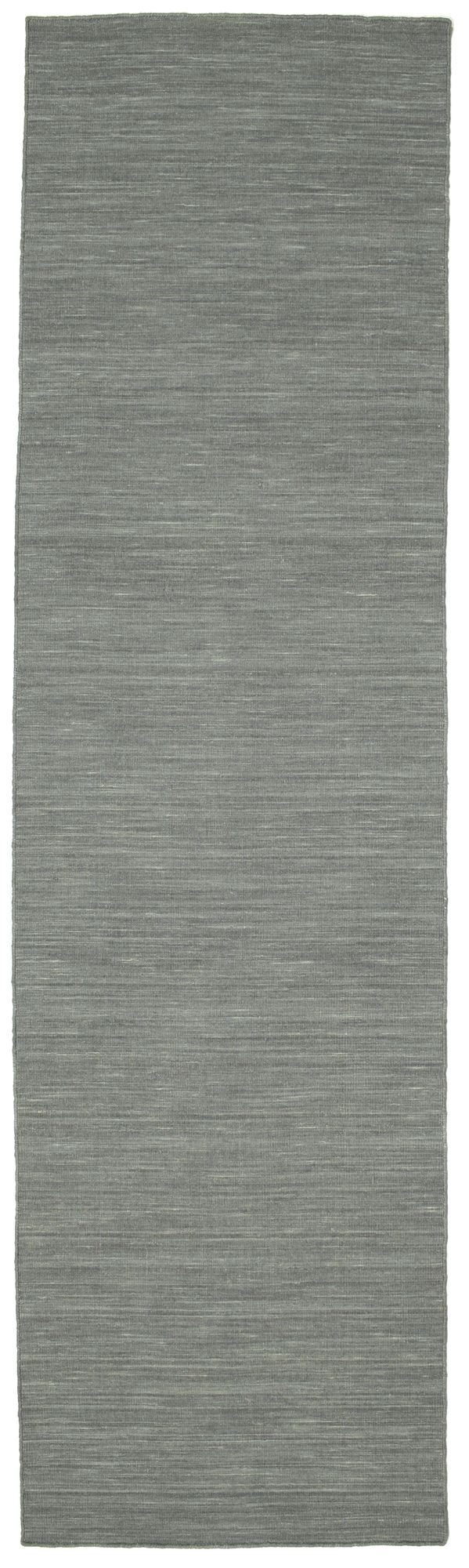 Kelim loom Teppich – Dunkelgrau 80×300