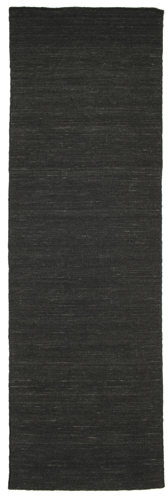 Kelim loom Teppich – Schwarz 80×250