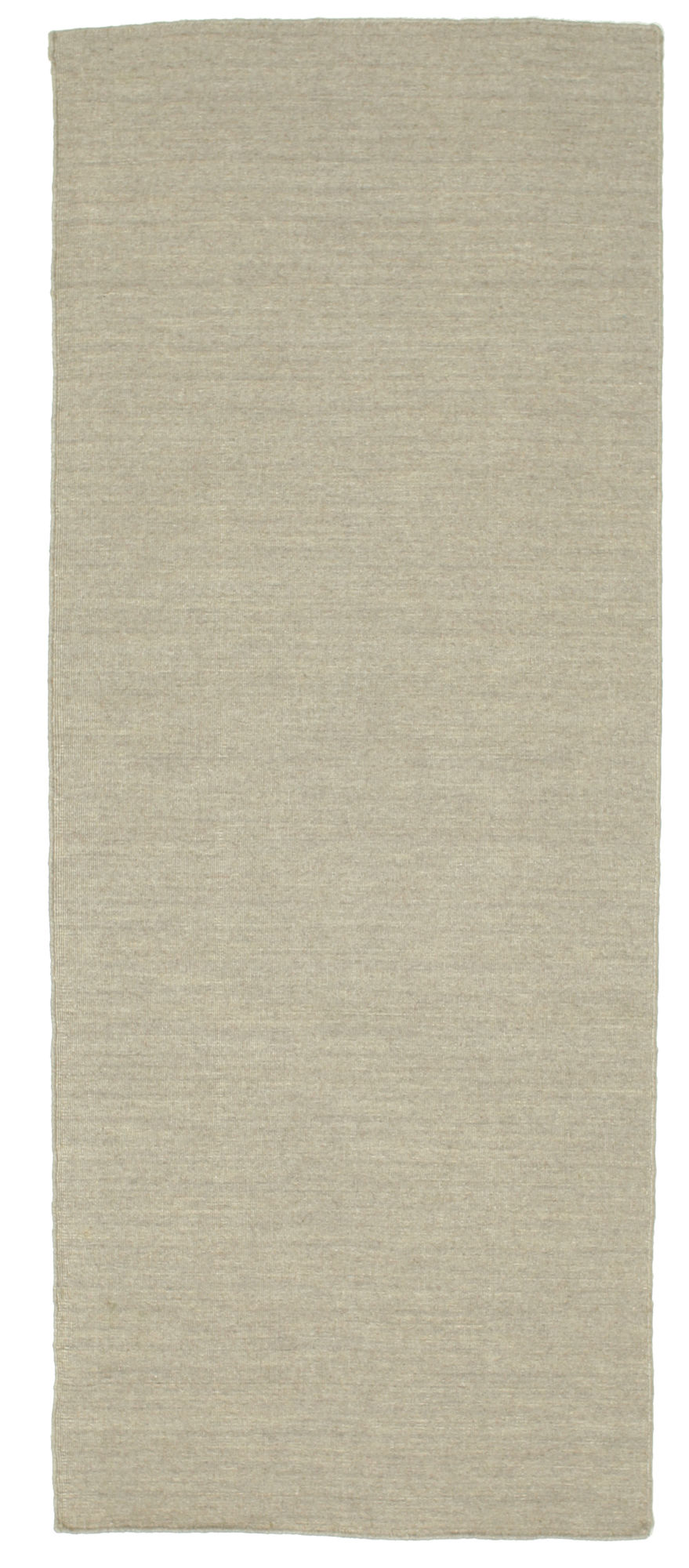 Handloom flat Matta - Ljusgrå / Beige 80x200