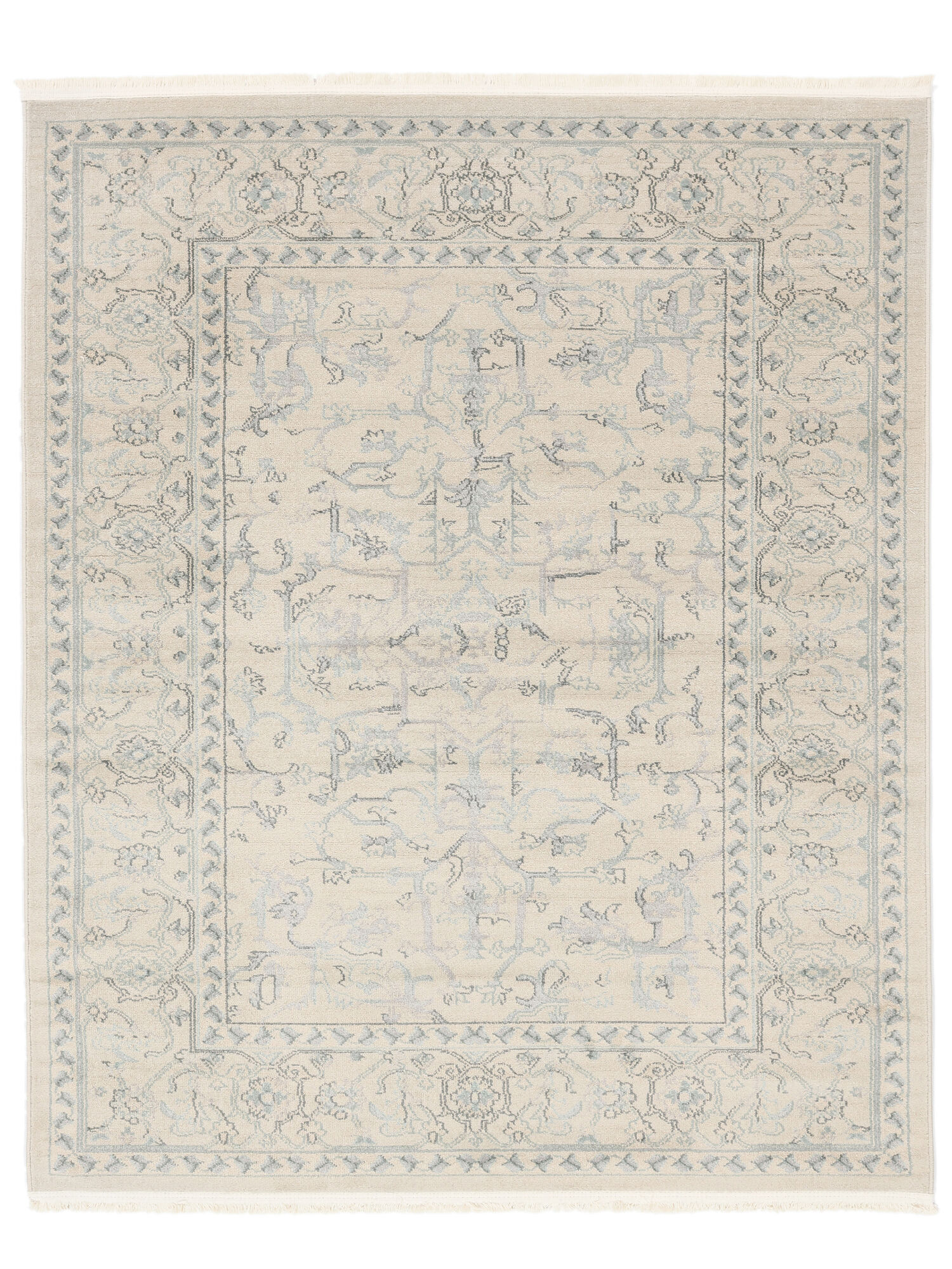 Ziegler Manhattan Matta - Beige / Ljusblå 200x250