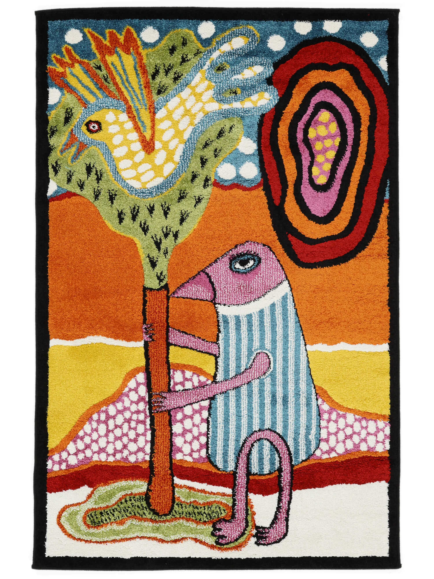 Treehugger Matta - Flerfärgad 140x200