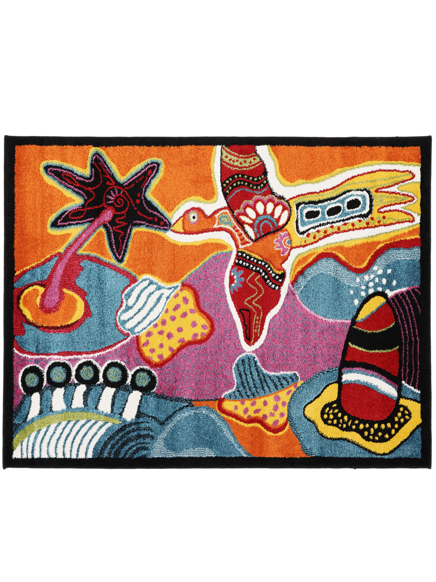Freedom over Oasis Matta - Flerf&auml;rgad 140x200