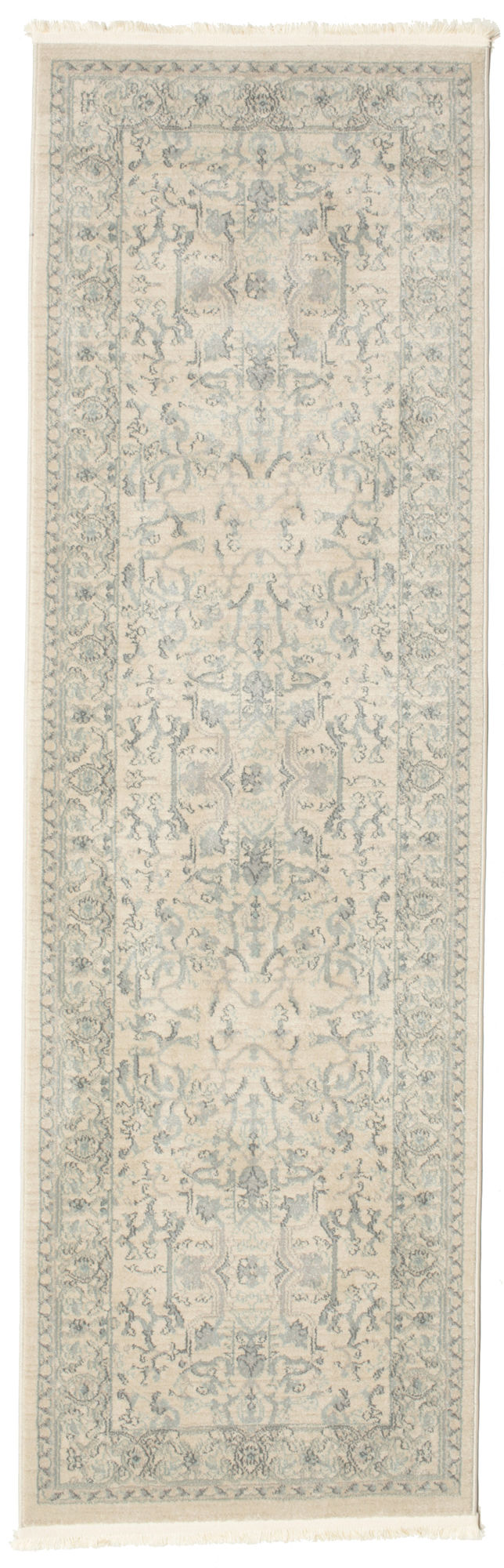 Ziegler Manhattan Matta - Beige / Ljusblå 80x250