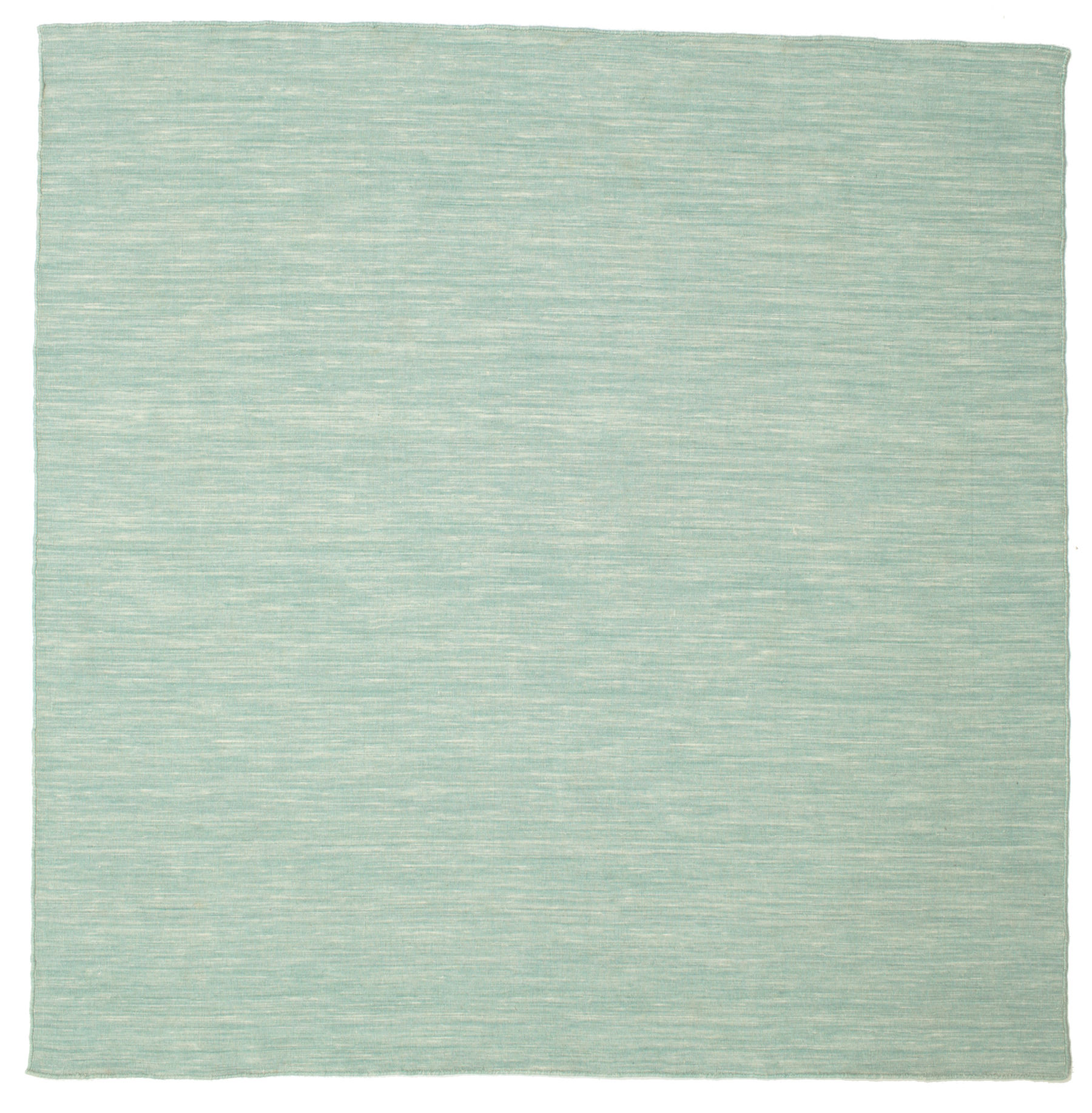Kelim loom Teppich – Minzgrün 200×200