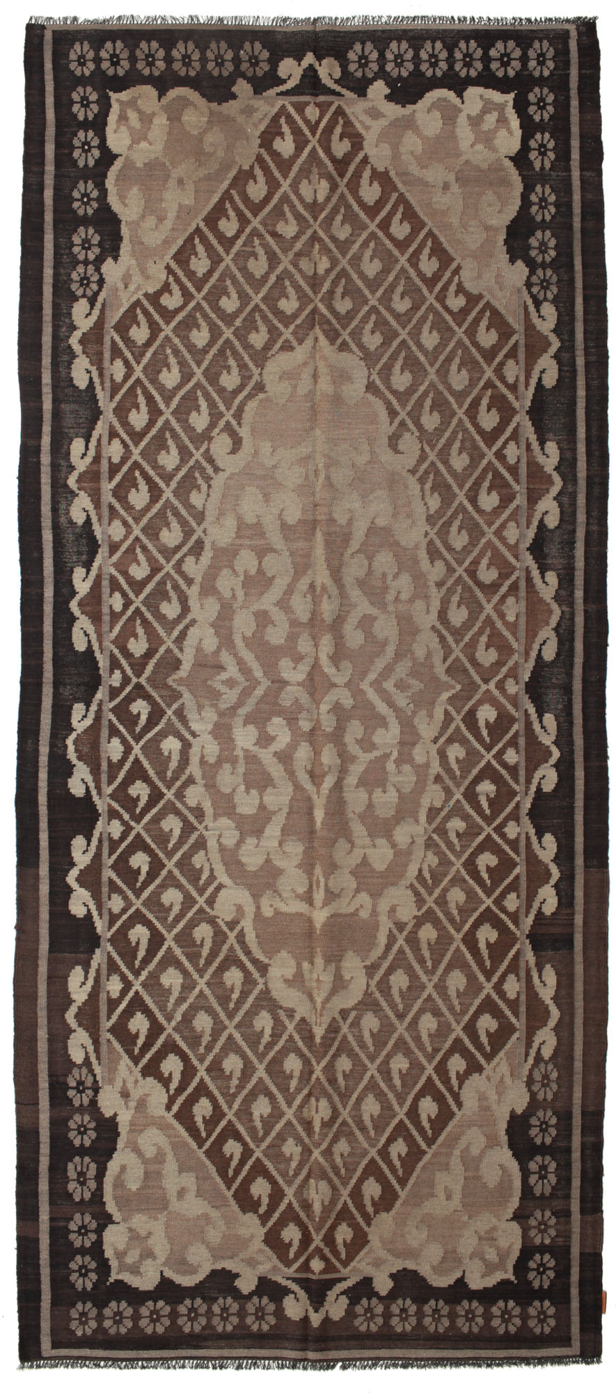 Rose Kelim Moldavia Teppich 164×382