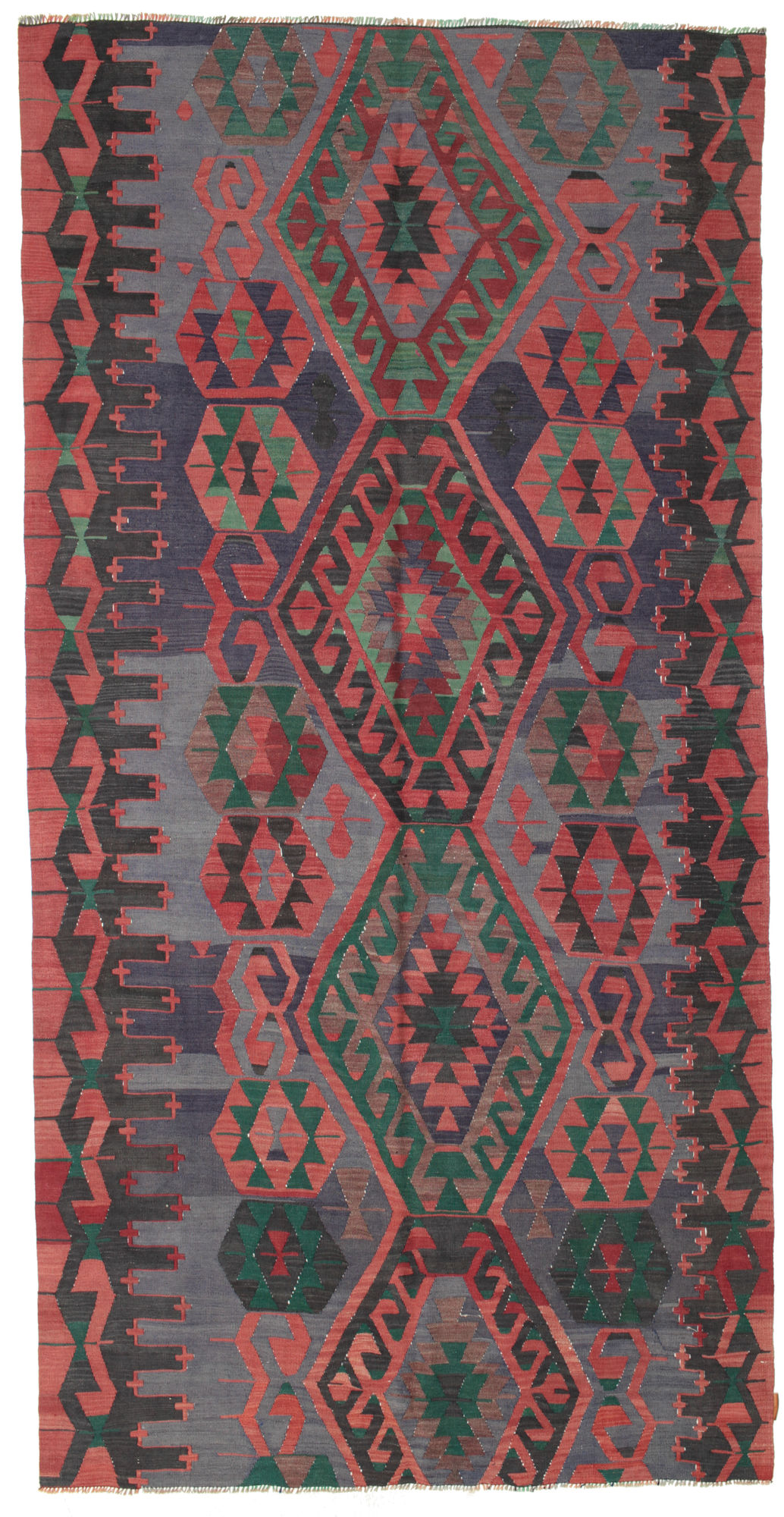 
    Kilim Vintage Turkish - Red - 168 x 337 cm
  
