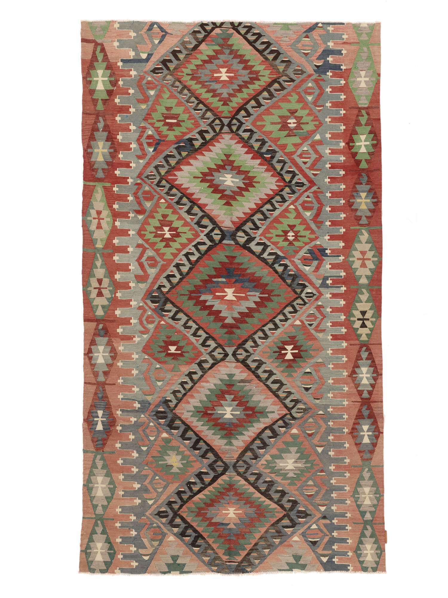 Kelim Vintage Türkei Teppich 158×296