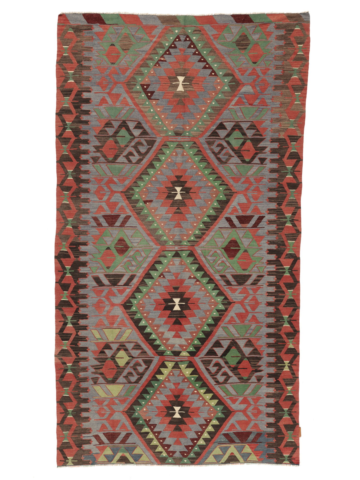 Kelim Vintage Türkei Teppich 162×300