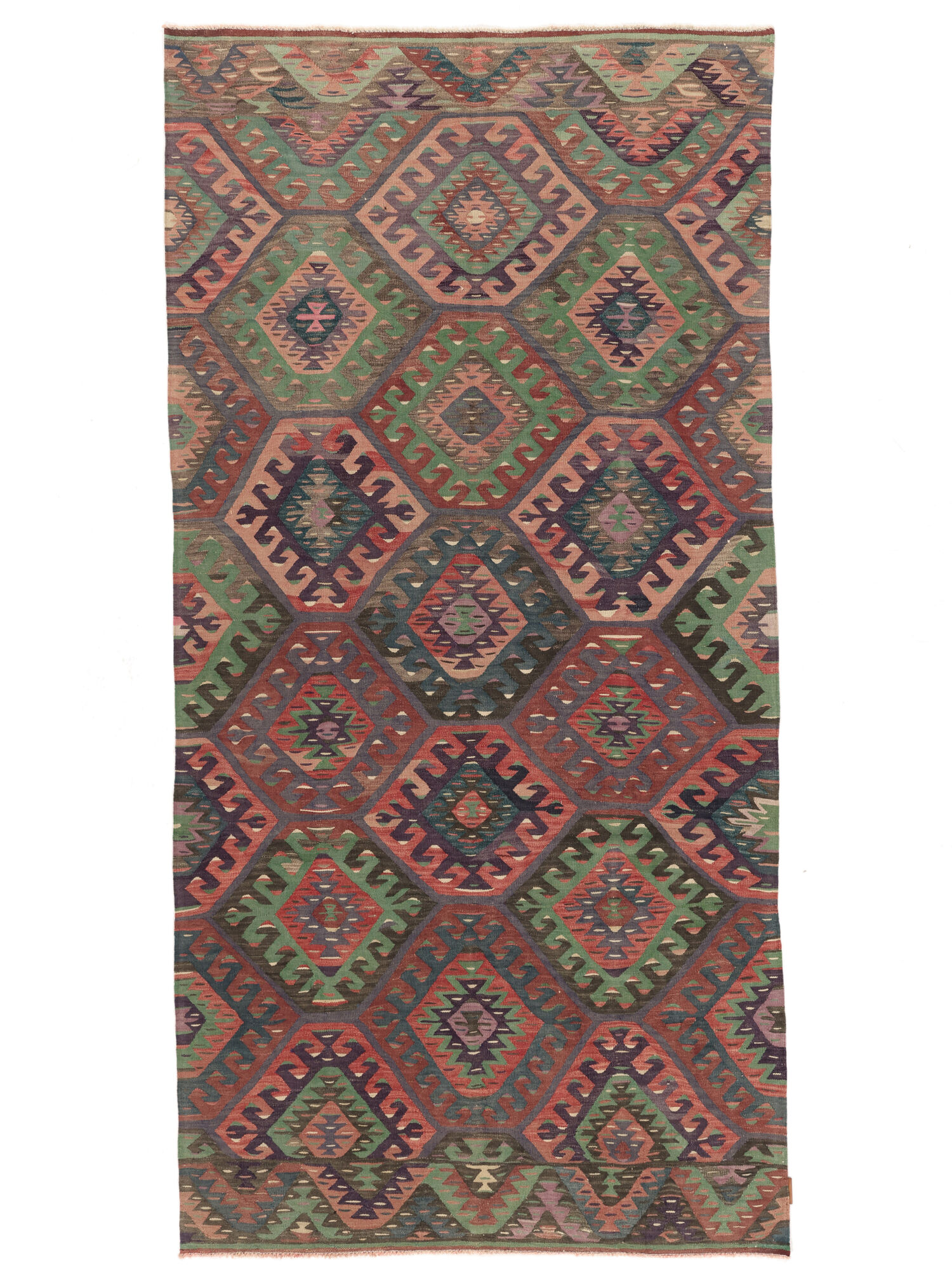 Kelim Vintage Türkei Teppich 155×310