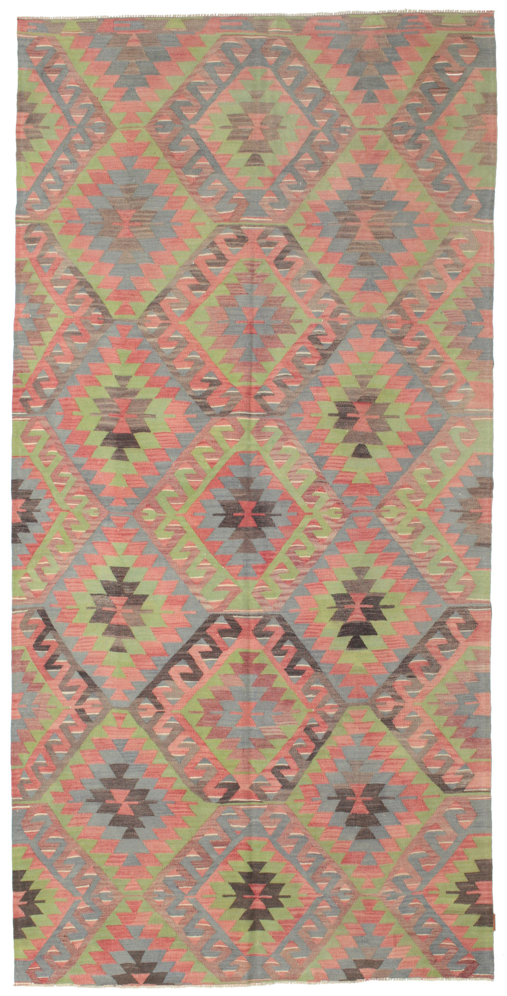 Kelim Vintage Türkei Teppich 177×357
