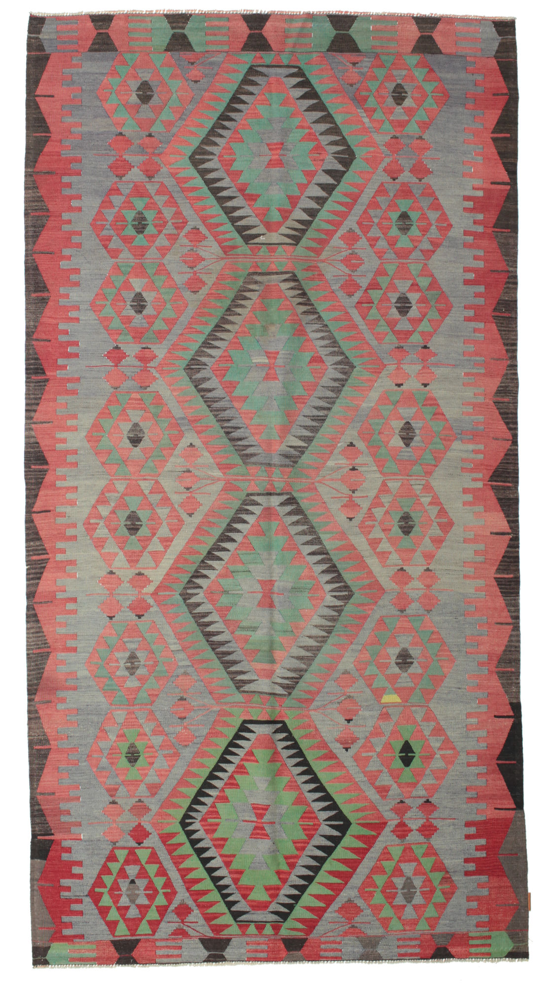 Kelim Vintage Türkei Teppich 172×329