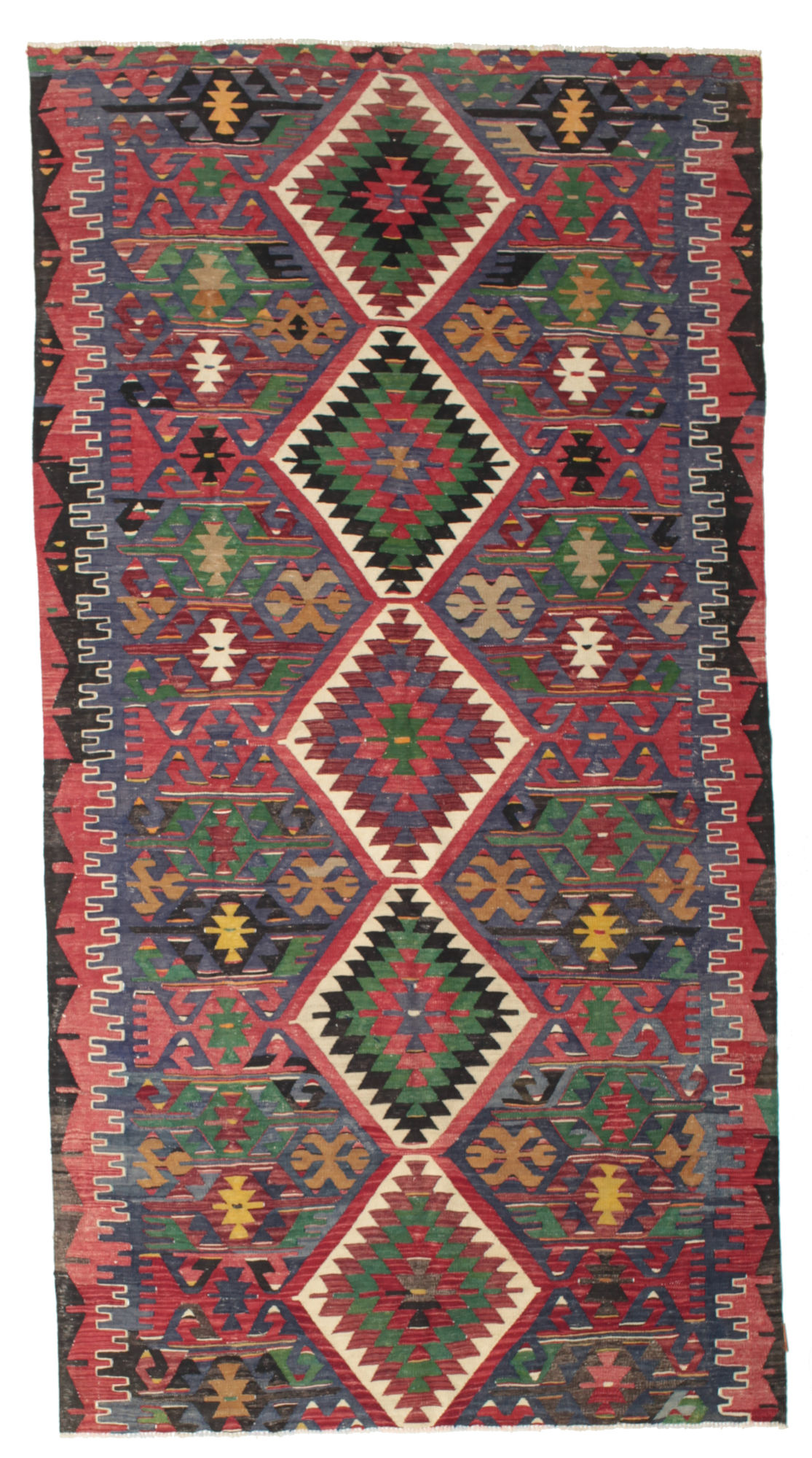 
    Kilim Vintage Turkish - Red - 163 x 314 cm
  