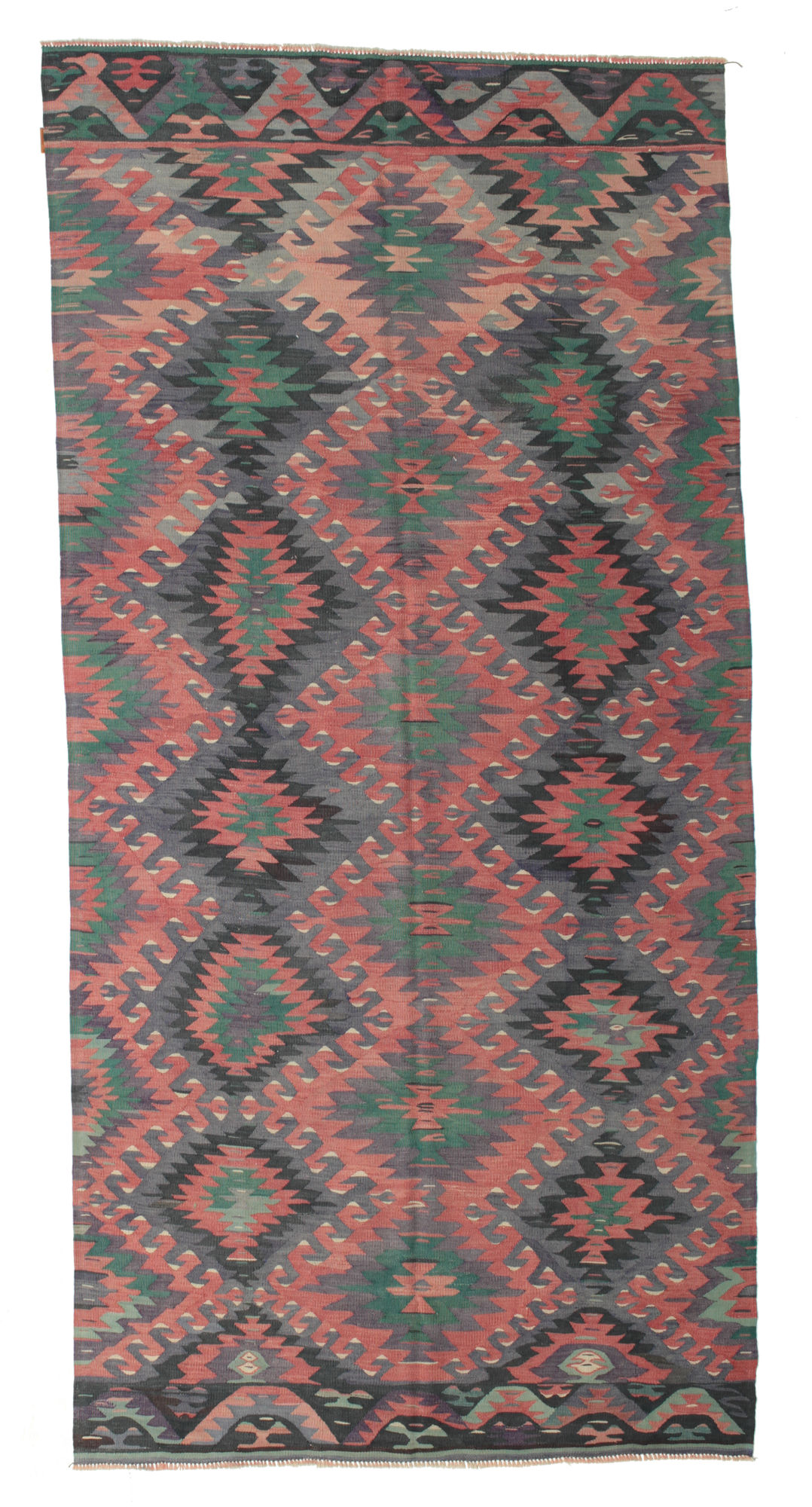 Kelim Vintage Türkei Teppich 168×345